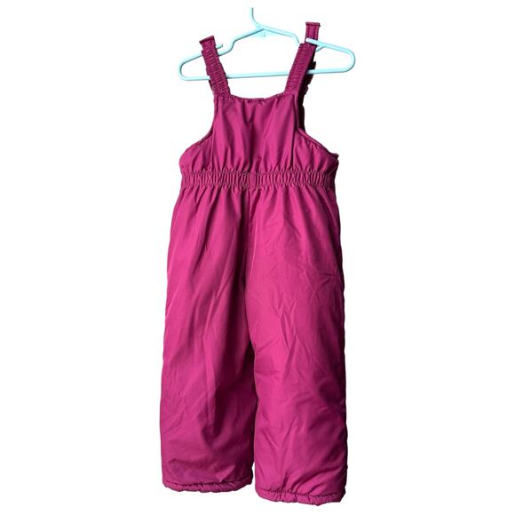 Carter’s Just For You Toddler’s Snow Bibs, Size 2T, Pink - Picture 2 of 8